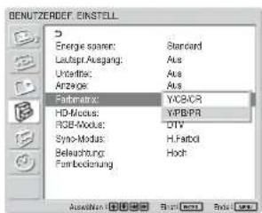 SONY FWD-42LX1 - Drücken Sie MENU. - 3