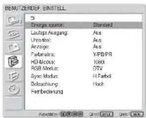 SONY FWD-42LX1 - Drücken Sie MENU. - 2