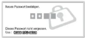 SONY FWD-42LX1 - So aktivieren Sie die Sicherheitssperre - 3