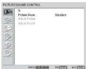 SONY FWD-42LX1 - To change the index number - 1