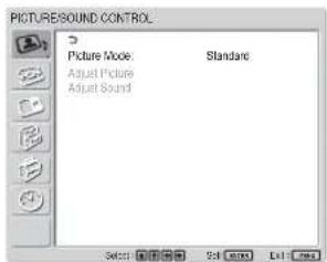 SONY FWD-42LX1 - 按 MENU 键。 - 1