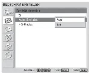 SONY FWD-32LX1R - Drücken Sie MENU. - 4