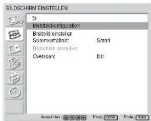 SONY FWD-32LX1R - Drücken Sie MENU. - 2