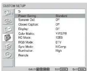 SONY FWD-32LX1R - To change the index number - 2