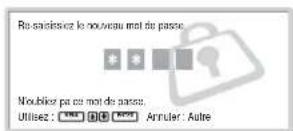 SONY FWD-32LX1R - Pour activer le verrouillage antivol - 3