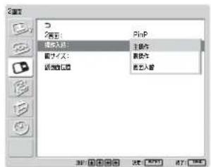 SONY FWD-32LX1R - 操作する画面を選んだり、画面の位置を入れ替える - 2