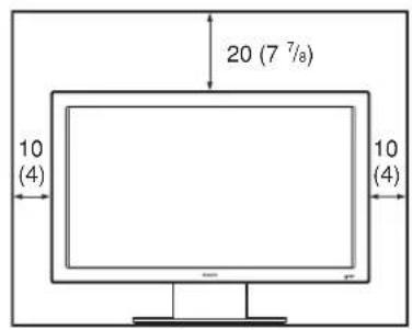 SONY FWD-32LX1R - Al utilizar el soporte (no suministrado) - 1