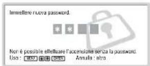 SONY FWD-32LX1R - Per attivare il blocco di sicurezza - 2