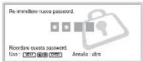 SONY FWD-32LX1R - Per attivare il blocco di sicurezza - 3