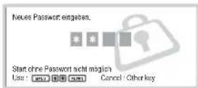 SONY FWD-32LX1R - So aktivieren Sie die Sicherheitssperre - 2