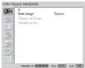 SONY FWD-32LX1R - Appuyez sur MENU. - 1