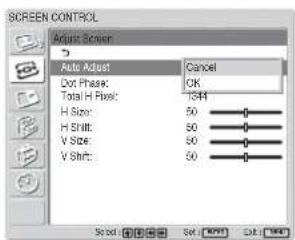 SONY FWD-32LX1R - Adjusting automatically - 1