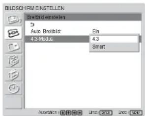 SONY FWD-32LX1R - Drücken Sie MENU. - 5