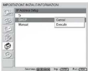 SONY FWD-32LX1R - Come ottenere automaticamente un indirizzo IP (DHCP) - 4