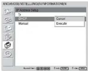 SONY FWD-32LX1R - Automatisches Beziehen einer IP-Adresse (DHCP) - 4