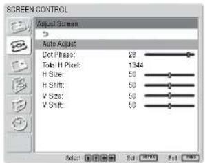 SONY FWD-32LX1R - Adjust Screen（调整屏幕） - 1