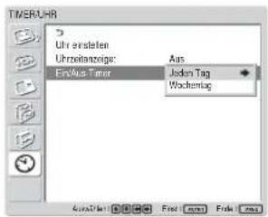 SONY FWD-32LX1R - Timer-Funktion zum Ein-/Ausschalten - 1