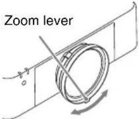 SONY VPLL-Z3009 - Adjusting the Projection Lens - 5
