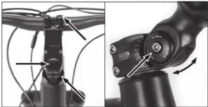 SHARP BK-DM02EB - SCHRITT 1: Installieren und stellen Sie den Lenker ein - 1