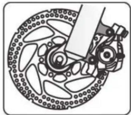 SHARP BK-DM02EB - Adjust the brakes - 1