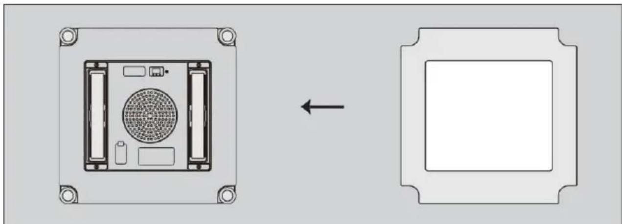 Schbot WIND X3 - Installation du chiffon de nettoyage - 1