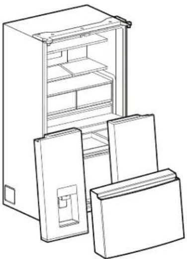 WHIRLPOOL WRFF3136SW - WARNING - 1