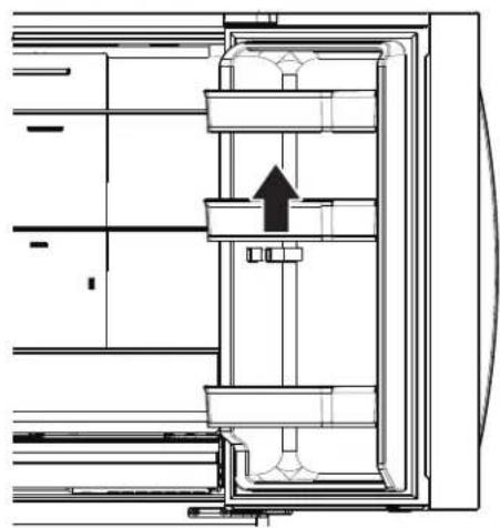WHIRLPOOL WRFF3136SW - Refrigerator Door Bins - 1