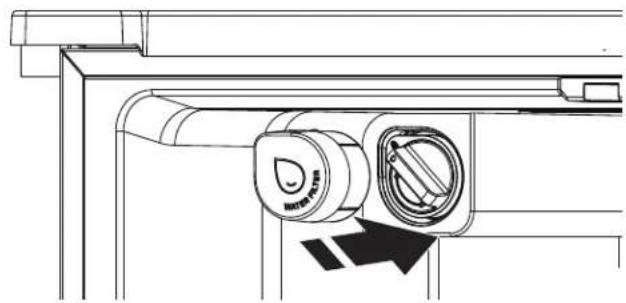 WHIRLPOOL WRFF3136SW - Replace and Install the Water Filter - 8