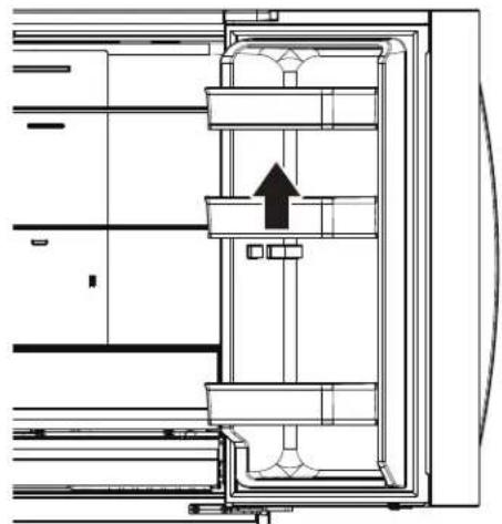 WHIRLPOOL WRFF3136SW - Recipientes de la puerta del frigorífico - 1