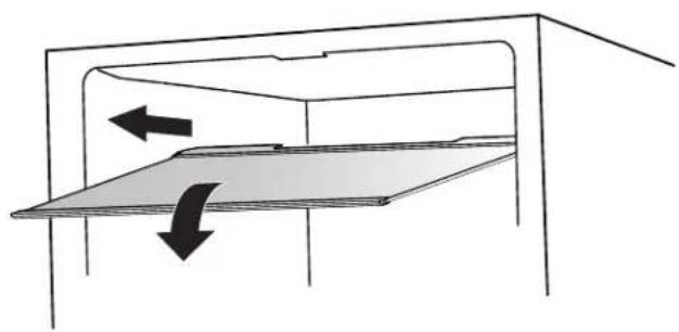 WHIRLPOOL WRFF3136SW - To remove and replace full glass shelf: - 2