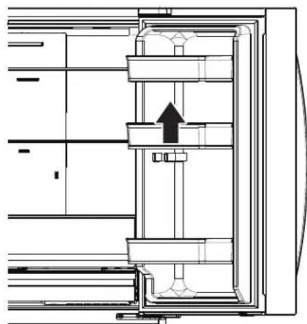 WHIRLPOOL WRFF3736SW - Refrigerator Door Bins - 1