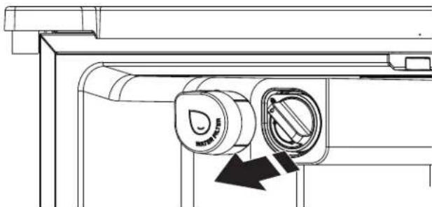 WHIRLPOOL WRFF3736SW - Replace and Install the Water Filter - 1