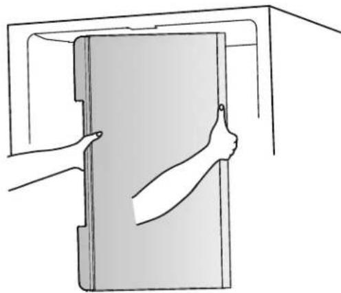 WHIRLPOOL WRFF3736SW - To remove and replace full glass shelf: - 3