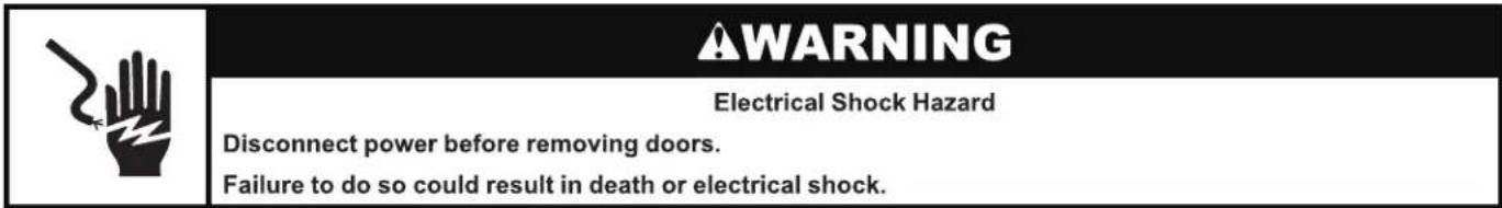 WHIRLPOOL WRFF3736SW - Remove And Replace Refrigerator Doors - 1