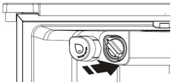 WHIRLPOOL WRFF3736SW - Instalacion del filtro de agua - 6