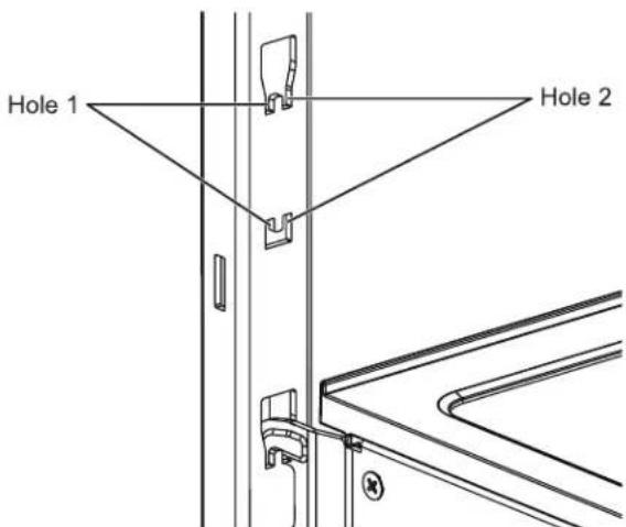 WHIRLPOOL WRFF3736SW - To remove and replace a half shelf with shelf frame: - 2