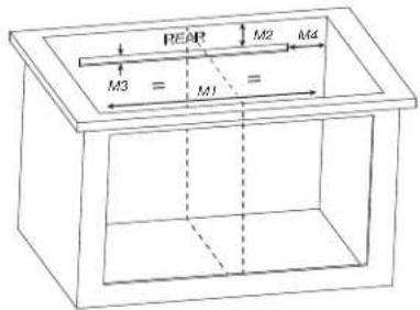 WHIRLPOOL WCIT7530SS - Cabinet Dimensions - 3