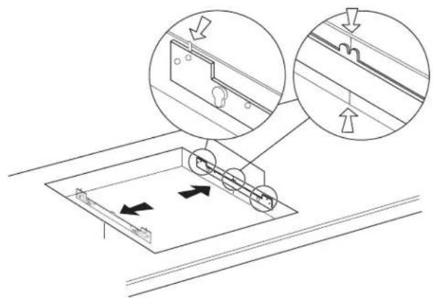 WHIRLPOOL WCIT7530SS - To Install Brackets into Marble Countertop: - 4