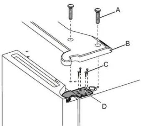 WHIRLPOOL WRFF3536SW - Remove Right-Hand Door - 1
