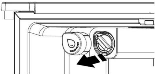 WHIRLPOOL WRFF3536SW - Replace and Install the Water Filter - 1