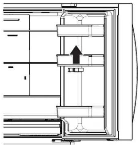 WHIRLPOOL WRFF3536SW - Refrigerator Door Bins - 1