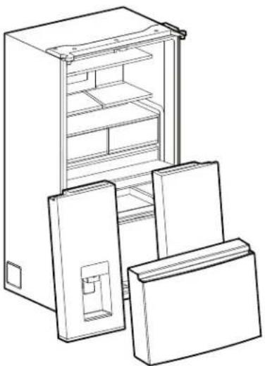 WHIRLPOOL WRFF3536SW - WARNING - 1