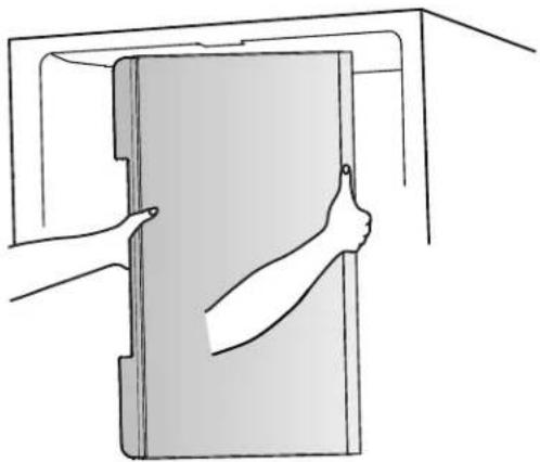 WHIRLPOOL WRFF3536SW - To remove and replace full glass shelf: - 3