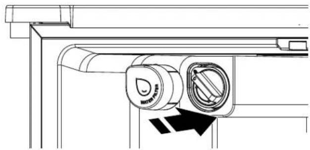 WHIRLPOOL WRFF3536SW - Replace and Install the Water Filter - 8