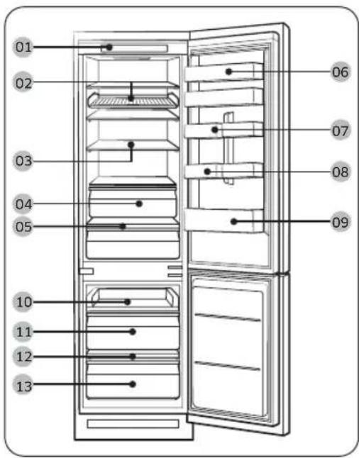SAMSUNG BRB70F26DEF0 - Descripción generaldelfrigorífico - 1