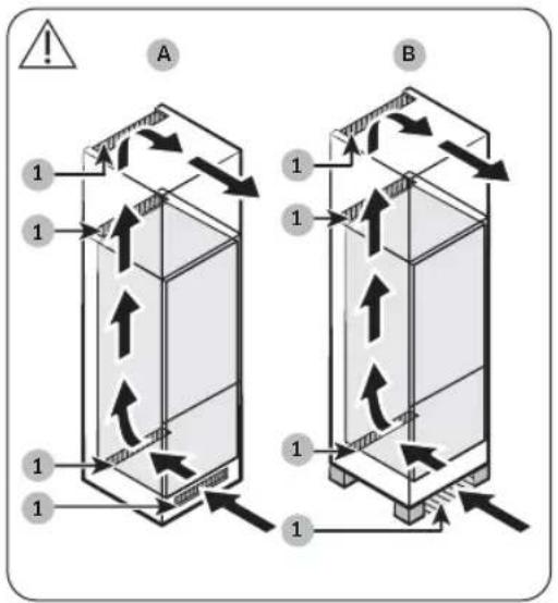 SAMSUNG BRB70F26DEF0 - Skåpetsventilationssystem - 1
