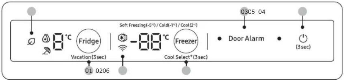 SAMSUNG BRB70F26DEF0 - Hovedpanel - 1