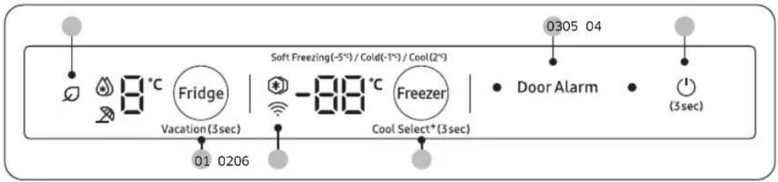 SAMSUNG BRB70F26DEF0 - Κύριοςπίνακας - 1