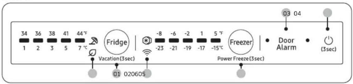 SAMSUNG BRB70F26DEF0 - Κύριοςπίνακας - 2