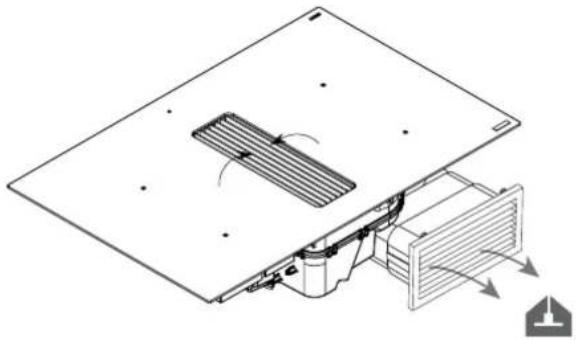 NOVY Easy 1871 - Afvoermodus bij - 1